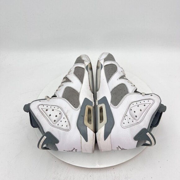 Nike Air Jordan Retro 6 Youth Size 6.5Y Women 8  CT8529-100 Cool Grey White Shoe - Picture 6 of 11